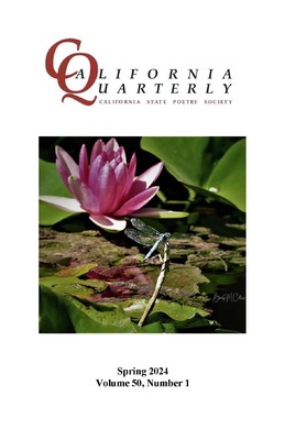 Beverly M. Collins Image Appears On The Cover Of California Quarterly Volume 50, Number 1.